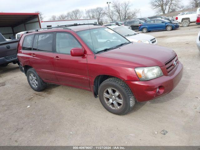  Salvage Toyota Highlander