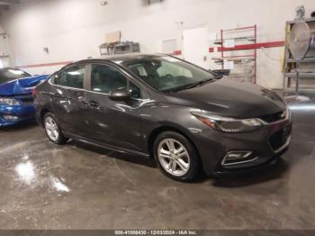  Salvage Chevrolet Cruze