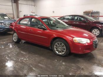  Salvage Chrysler Sebring