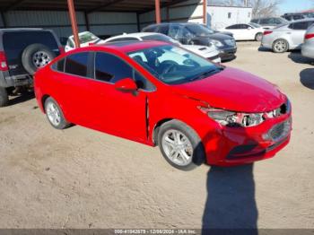  Salvage Chevrolet Cruze