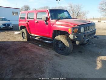  Salvage HUMMER H3 Suv