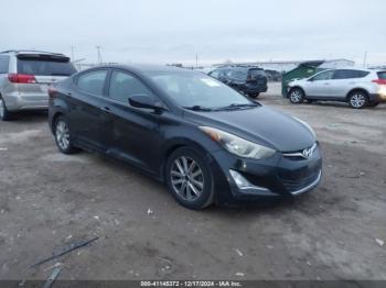  Salvage Hyundai ELANTRA