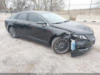  Salvage Lincoln MKZ Hybrid