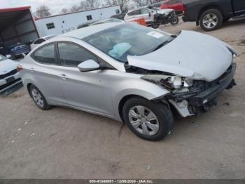  Salvage Hyundai ELANTRA