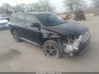  Salvage Toyota Highlander