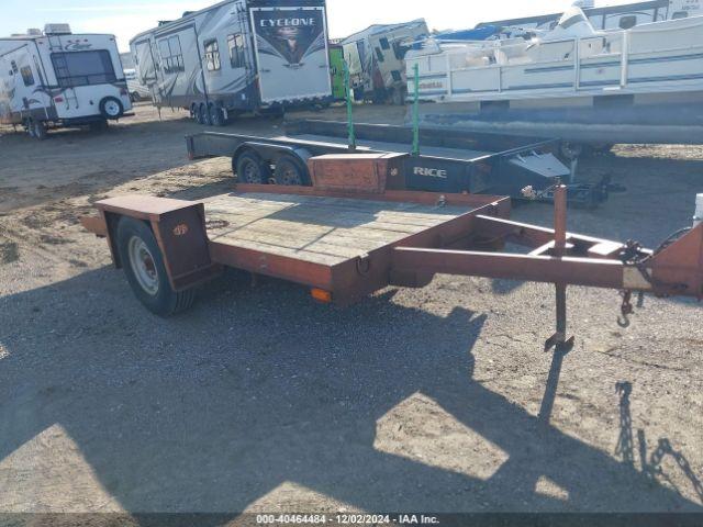  Salvage Belshe Trailer