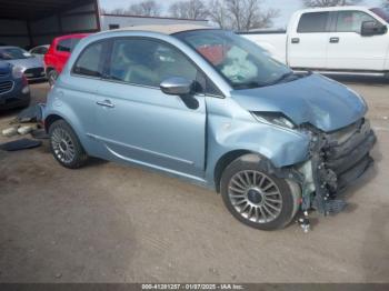  Salvage FIAT 500c