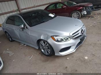  Salvage Mercedes-Benz E-Class