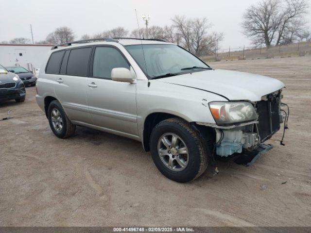  Salvage Toyota Highlander