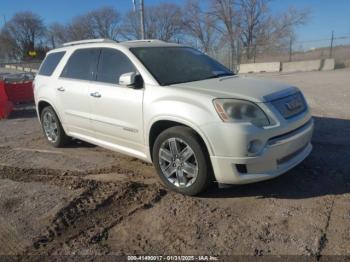  Salvage GMC Acadia