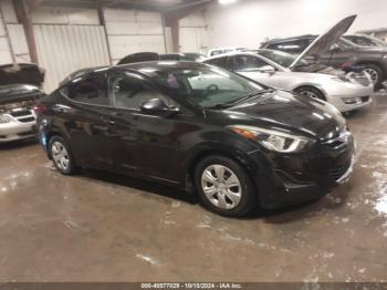  Salvage Hyundai ELANTRA