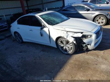  Salvage INFINITI Q50