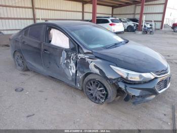  Salvage Chevrolet Cruze