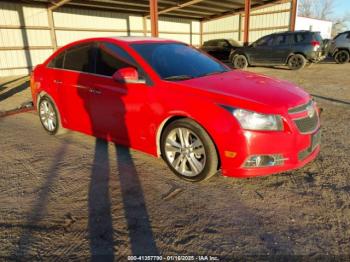  Salvage Chevrolet Cruze