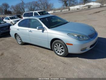  Salvage Lexus Es