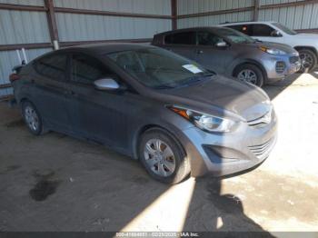  Salvage Hyundai ELANTRA