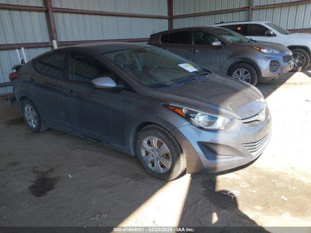  Salvage Hyundai ELANTRA