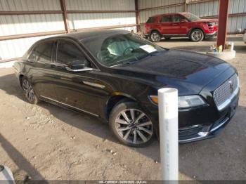  Salvage Lincoln Continental