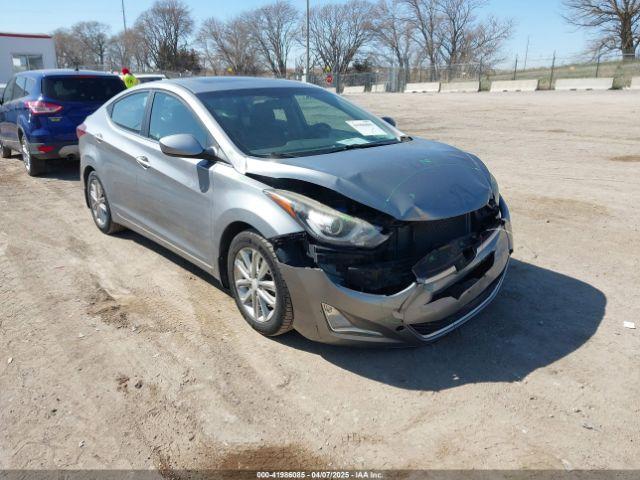  Salvage Hyundai ELANTRA