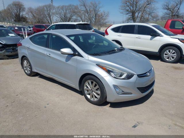  Salvage Hyundai ELANTRA