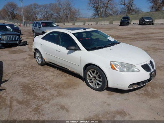  Salvage Pontiac G6