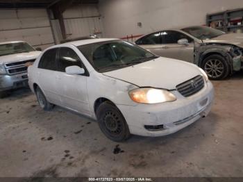  Salvage Toyota Corolla
