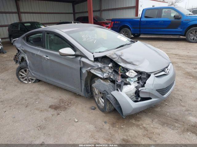  Salvage Hyundai ELANTRA