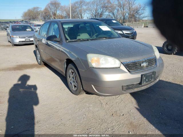  Salvage Chevrolet Malibu