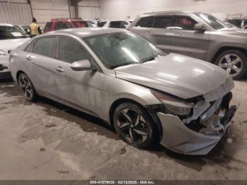  Salvage Hyundai ELANTRA