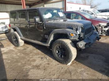  Salvage Jeep Wrangler