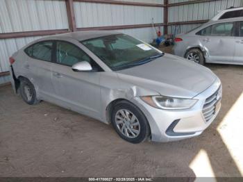  Salvage Hyundai ELANTRA