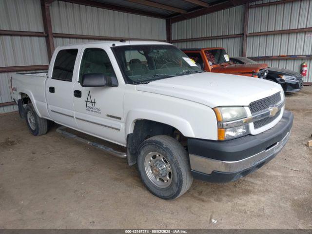  Salvage Chevrolet Silverado 2500