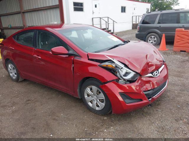  Salvage Hyundai ELANTRA