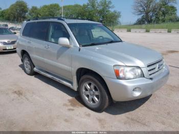  Salvage Toyota Highlander