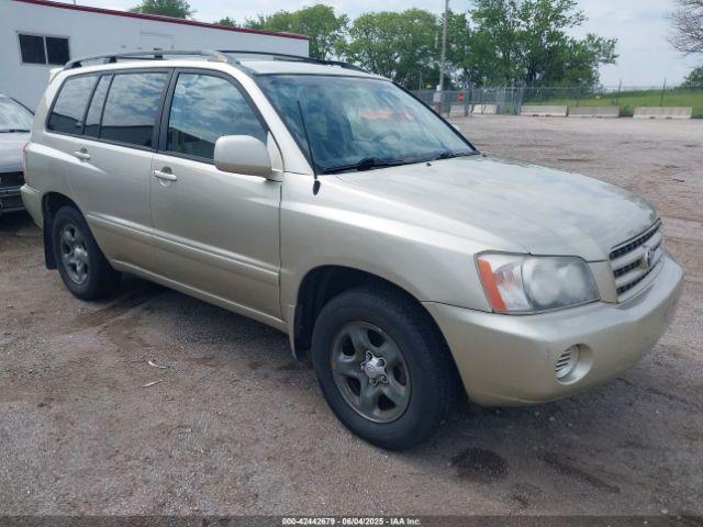  Salvage Toyota Highlander