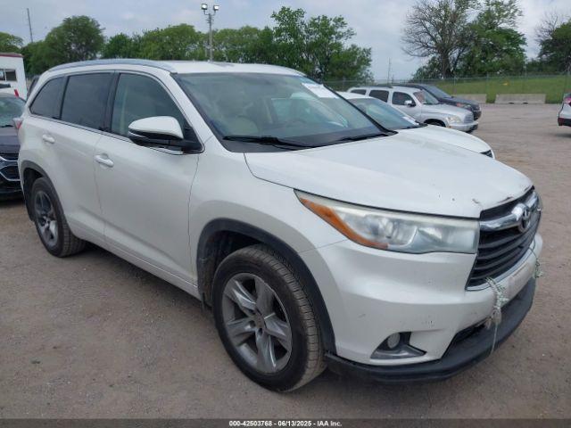  Salvage Toyota Highlander