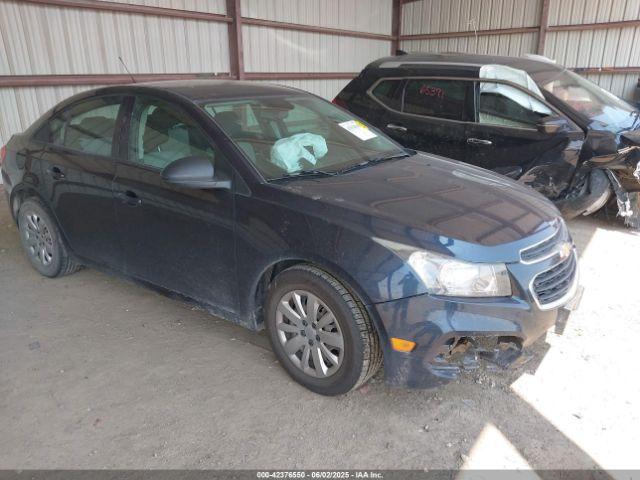  Salvage Chevrolet Cruze