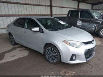  Salvage Toyota Corolla