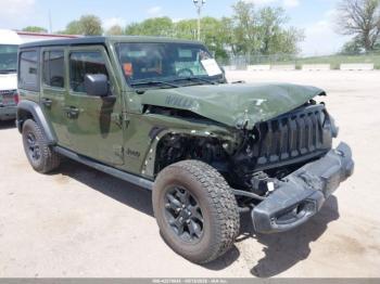  Salvage Jeep Wrangler