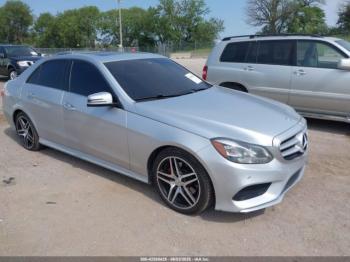  Salvage Mercedes-Benz E-Class