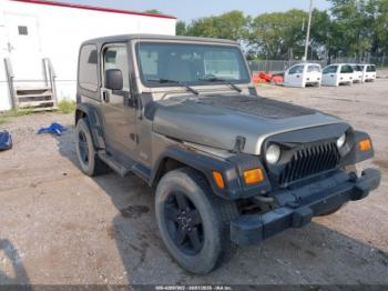  Salvage Jeep Wrangler
