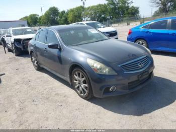  Salvage INFINITI G37x
