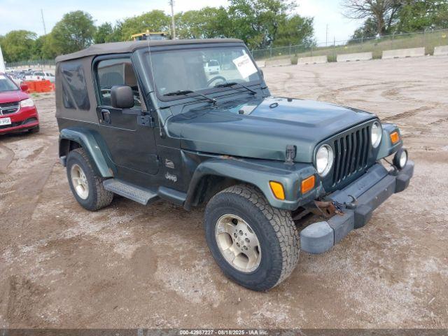  Salvage Jeep Wrangler