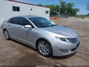  Salvage Lincoln MKZ Hybrid