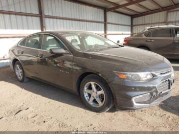  Salvage Chevrolet Malibu