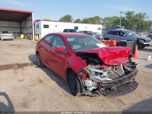  Salvage Toyota Corolla