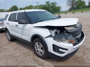  Salvage Ford Police Interceptor