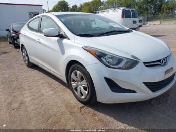  Salvage Hyundai ELANTRA