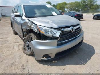  Salvage Toyota Highlander