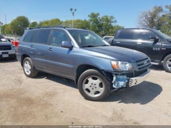  Salvage Toyota Highlander